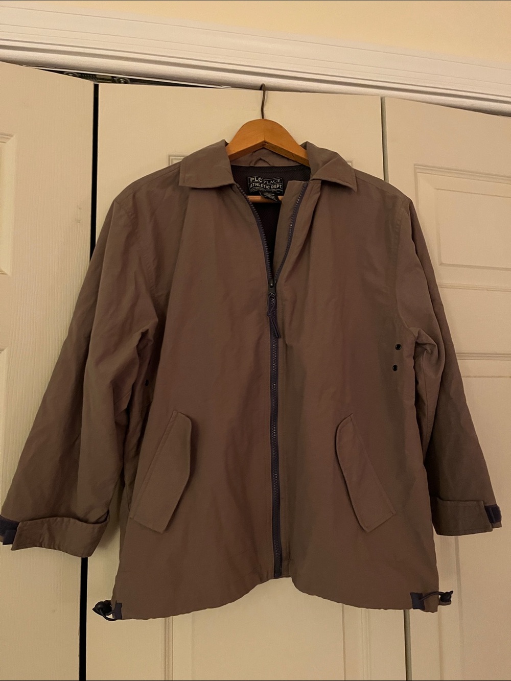 The Children's Place Brown/Taupe Kids Windbreaker Jacket